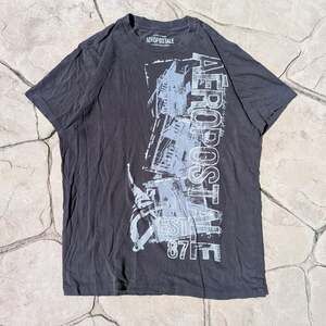 Aeropostale Men's Blue Short Sleeve T-Shirt